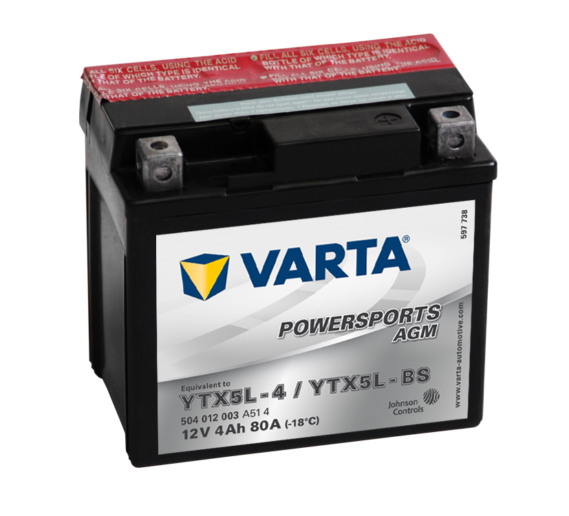 Moto baterie Varta 12V 4Ah
