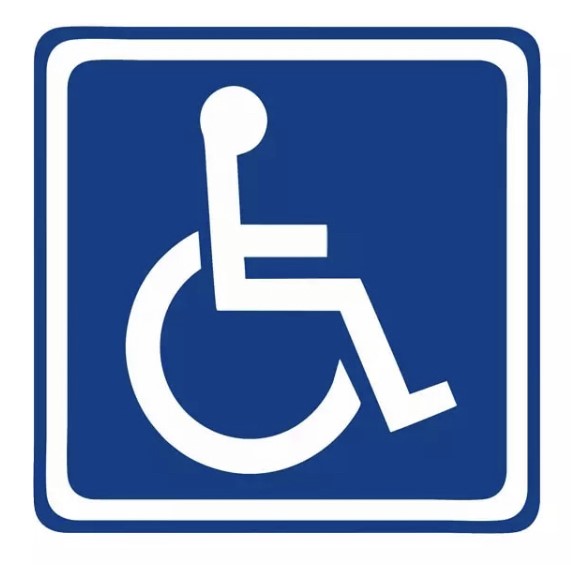 Znak vozíčkáře na auto