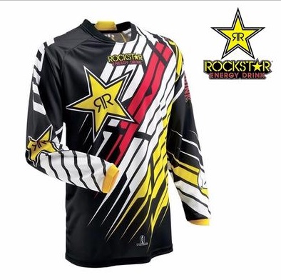 Motokrosový dres Rockstar černý