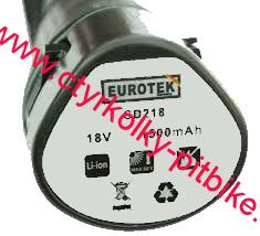 Aku Vrtačka Eurotek Li-ion18V CD218