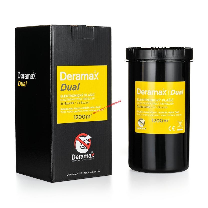 Plašič na krtky a hryzce Deramax Dual