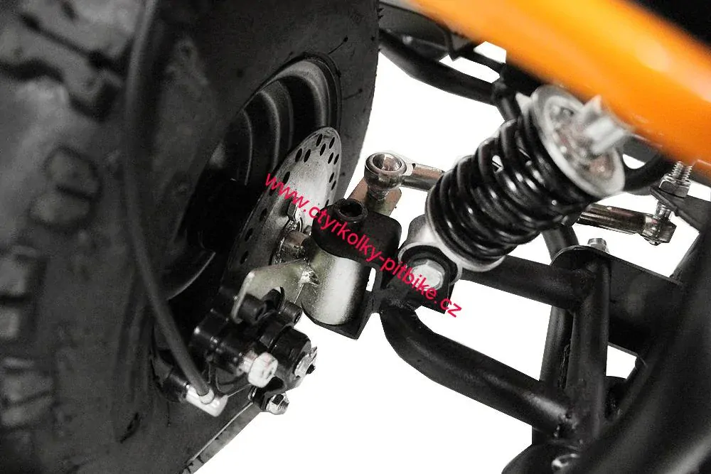 Dětská čtyřkolka Nitro Torino 49cc el. start červená
