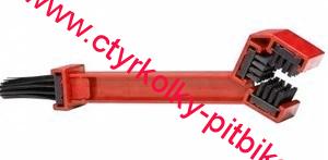 Kartáč na řetěz red