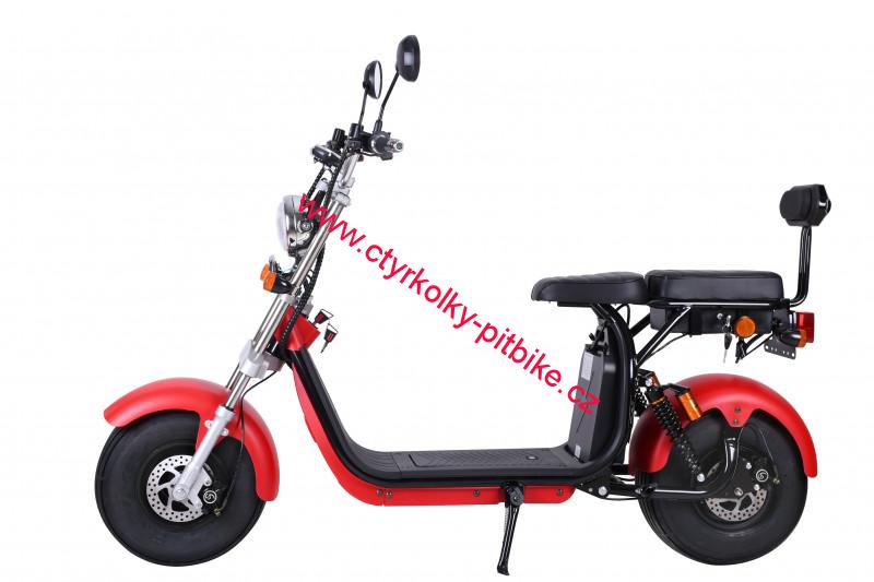 Elektrokoloběžka Chopper XR05 RZ červená