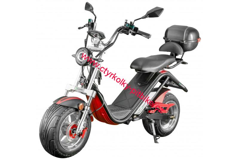 Elektrická koloběžka XR10 červená