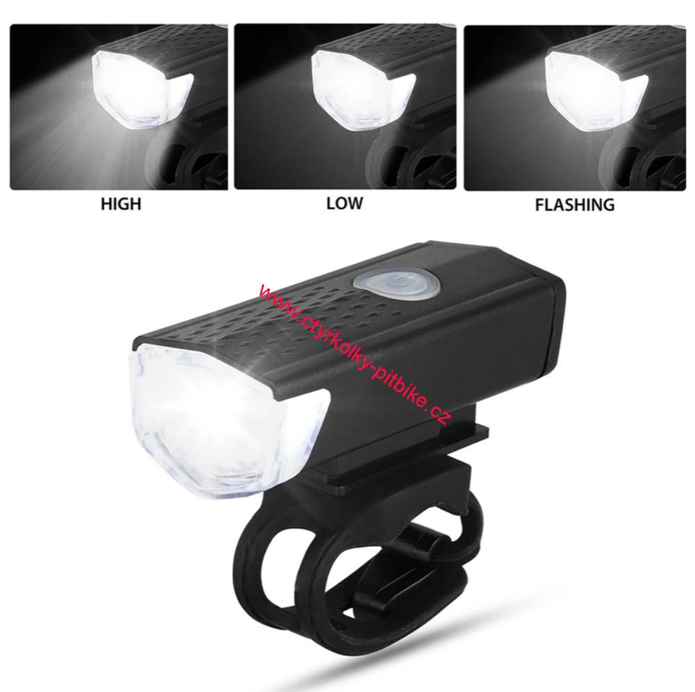 Sada LED světel na kolo USB nabíjení