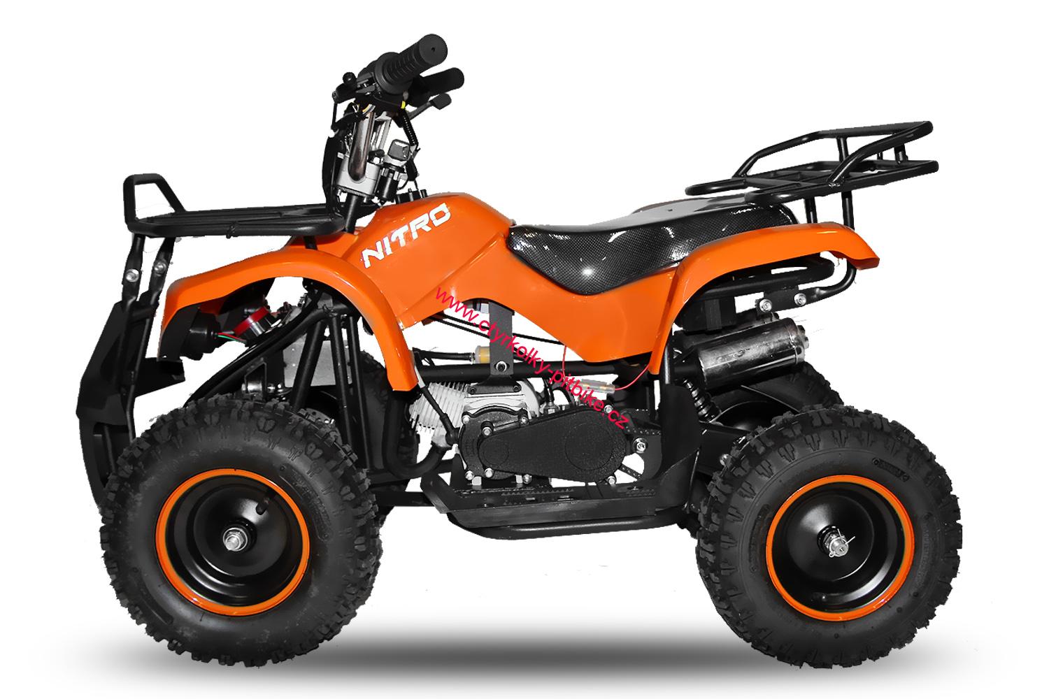 Dětská elektrická čtyřkolka Torino 1000 W oranžová