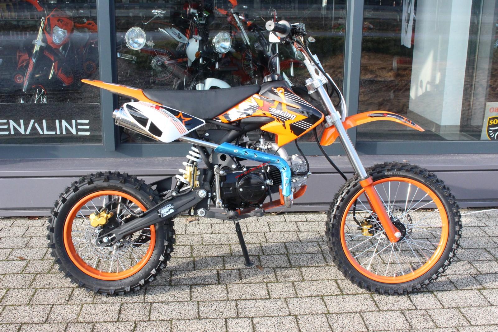 Pitbike 17/14 125cc oranžový