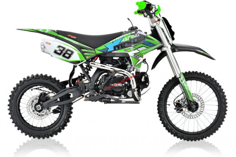 Pitbike XB38 125cc 4T el.start zelený