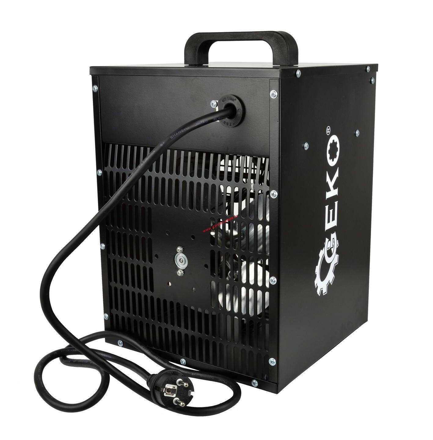Elektrický ohřívač vzduchu s ventilátorem 3,3kW GEKO G80401