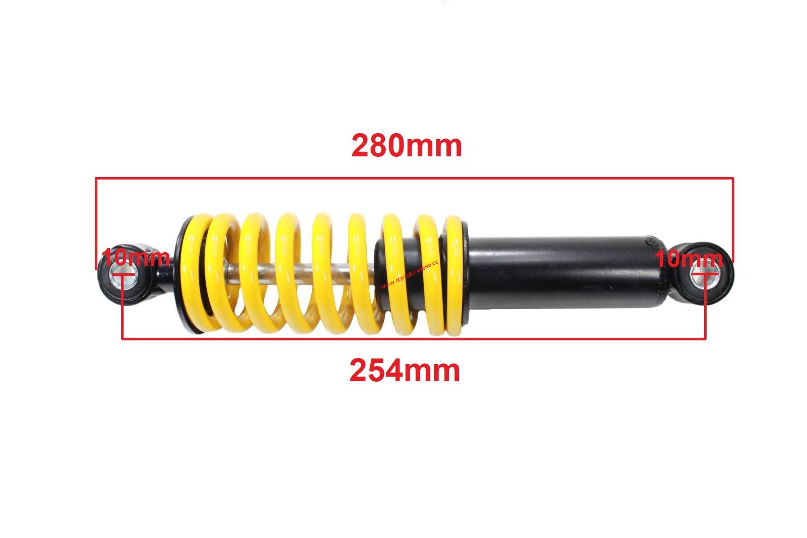 Přední tlumič čtyřkolka 254mm
