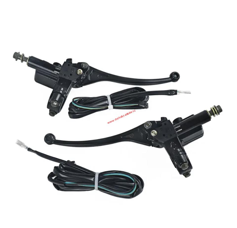 Páčky pro hydraulickou brzdu elektrokoloběžky pár