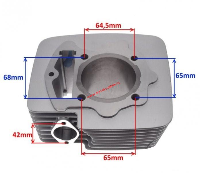 Pístní sada pro Bashan 250 69mm