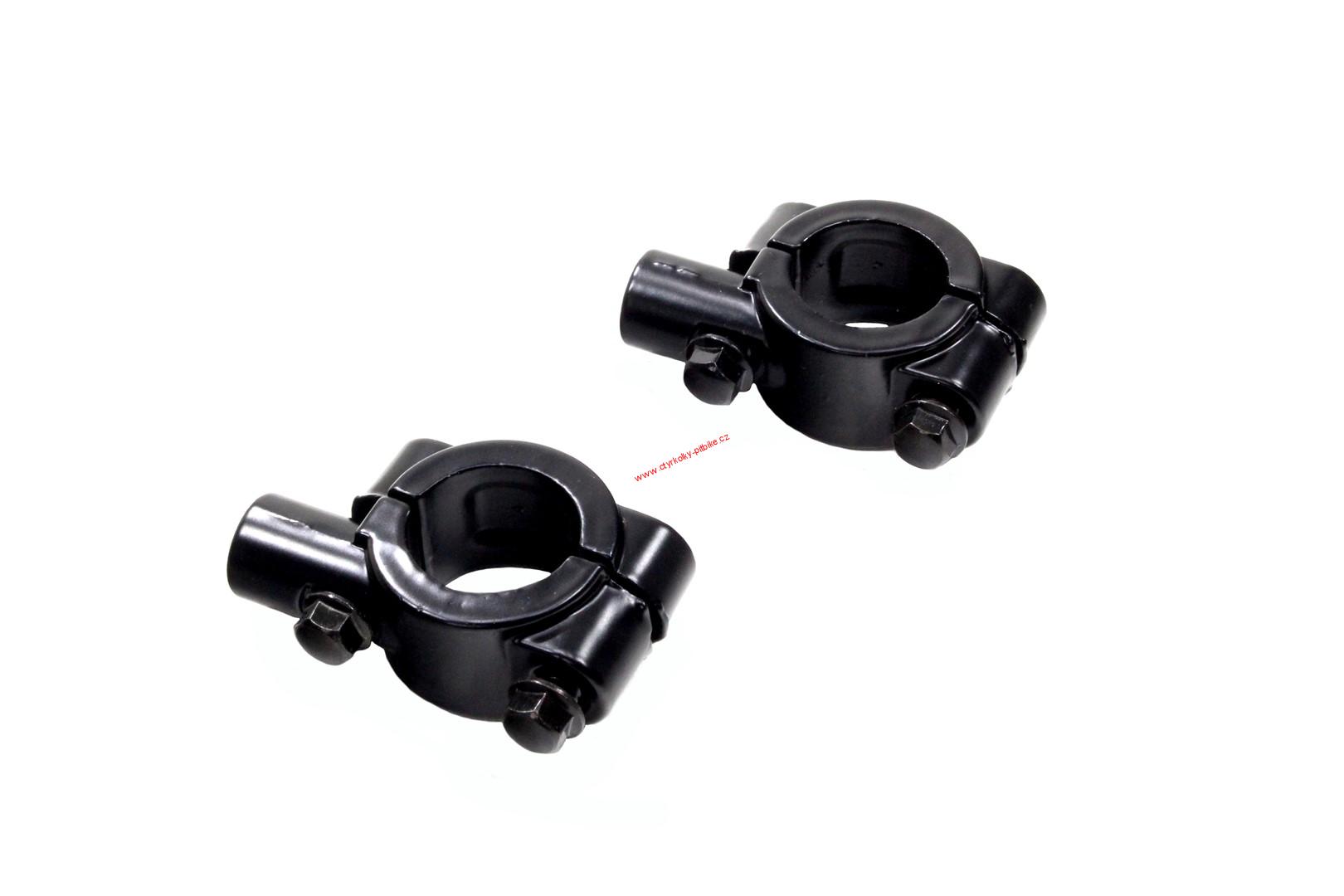 Objímky na řidítka na zrcátka 22mm M8