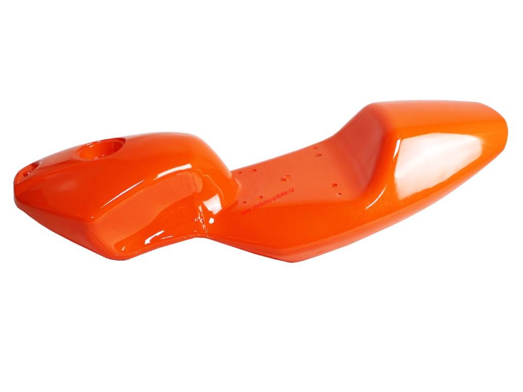 Kapotáž minibike podsedák oranžový