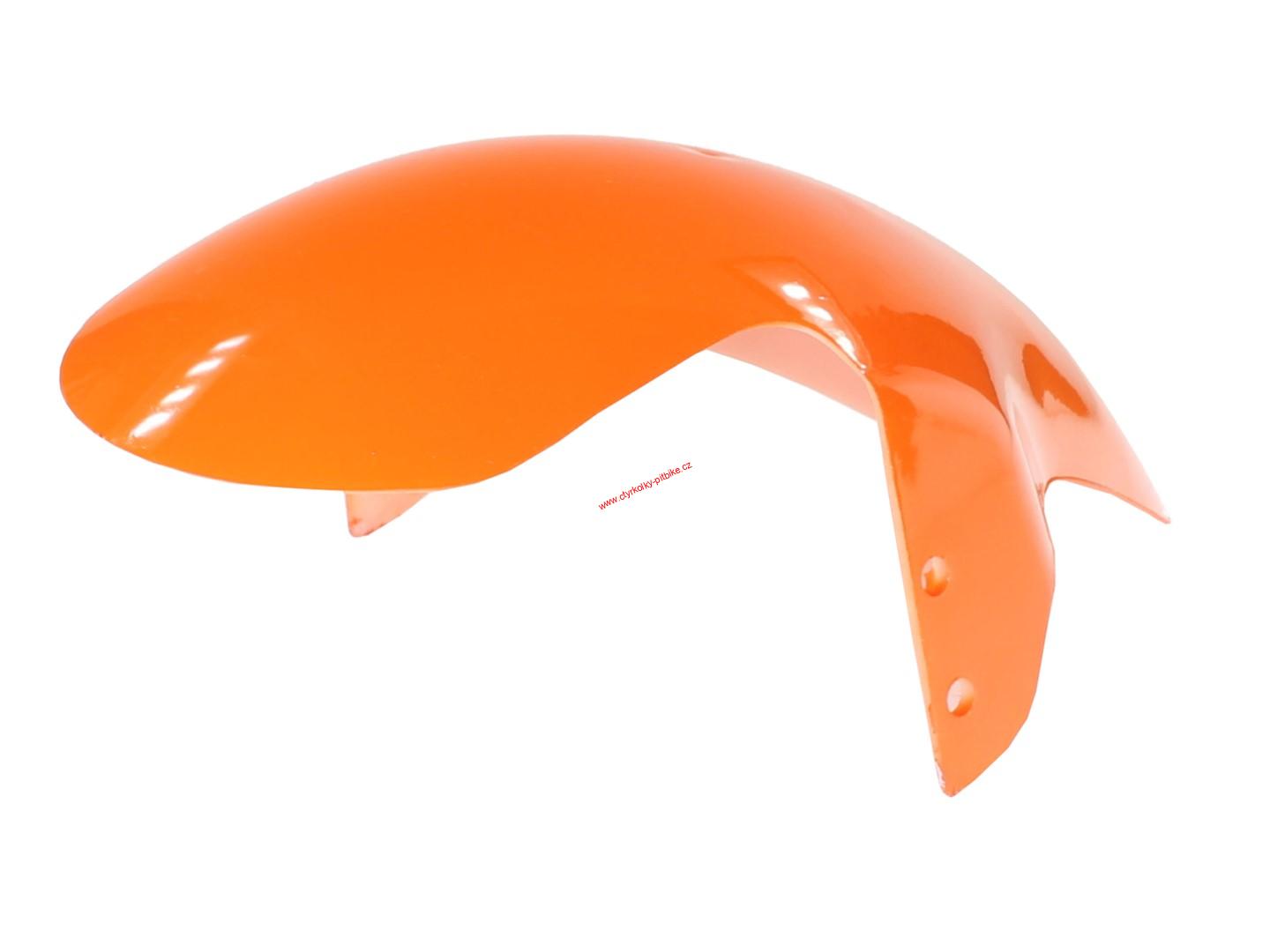 Přední blatník na minibike oranžový