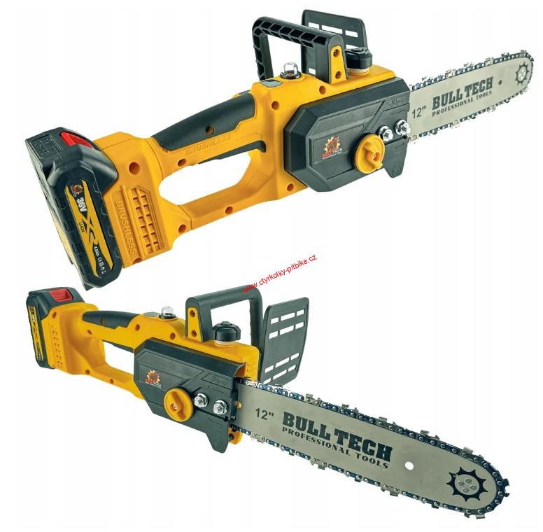 Aku řetězová pila Bull Tech 36V /24V 12"