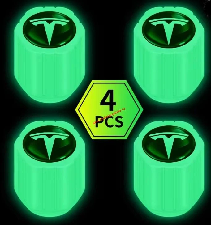 Kryt na ventilek svítící 4ks Tesla