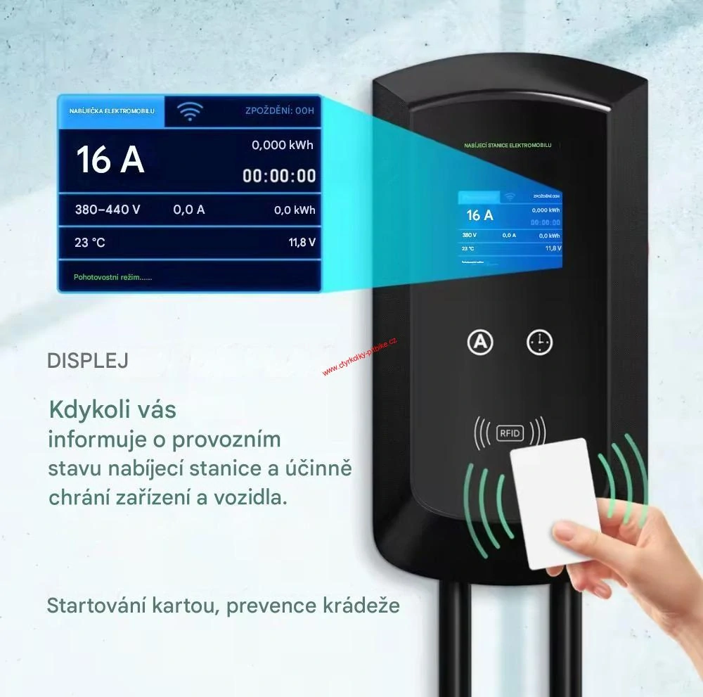 Wallbox 11kW 400V 3 fáze WiFi