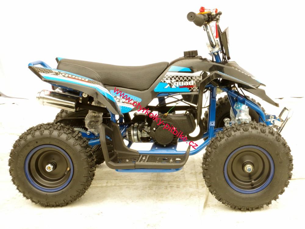 Dětská čtyřkolka Madox RS 49ccm modrá