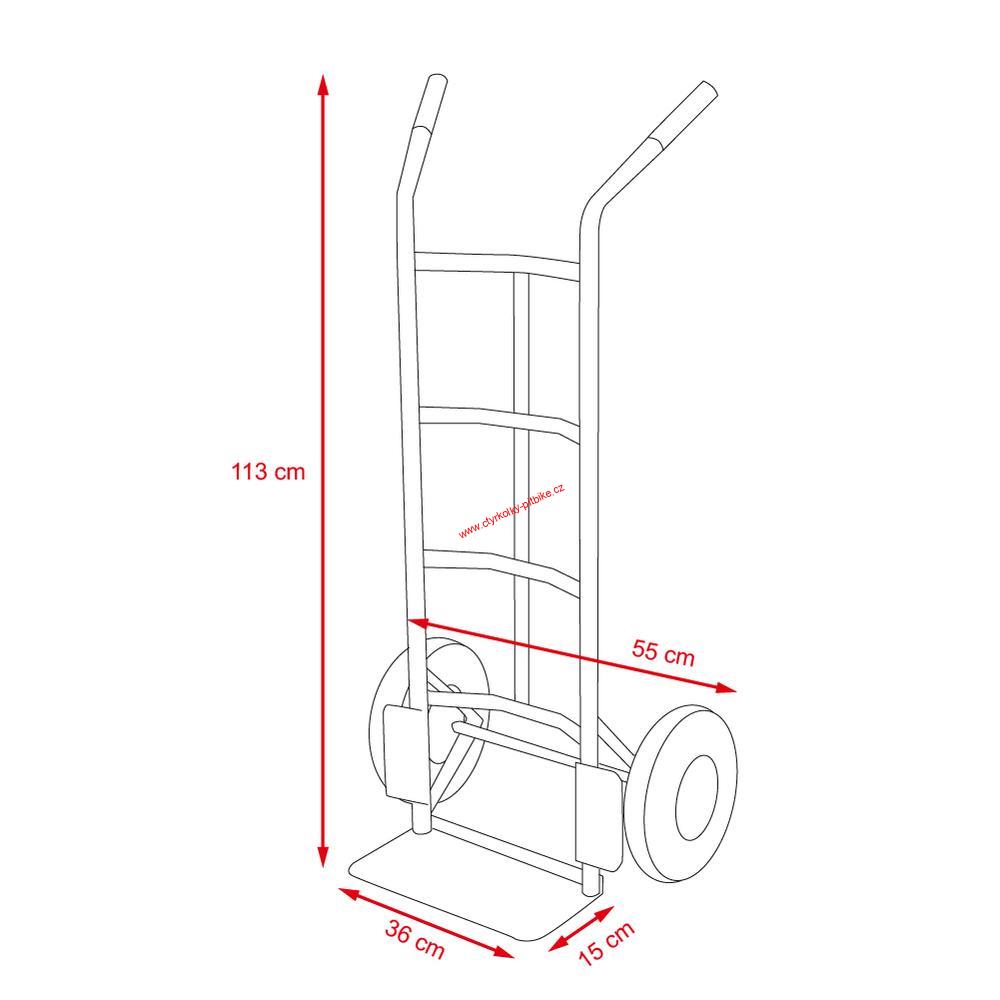 Manipulační vozík - rudl 250kg