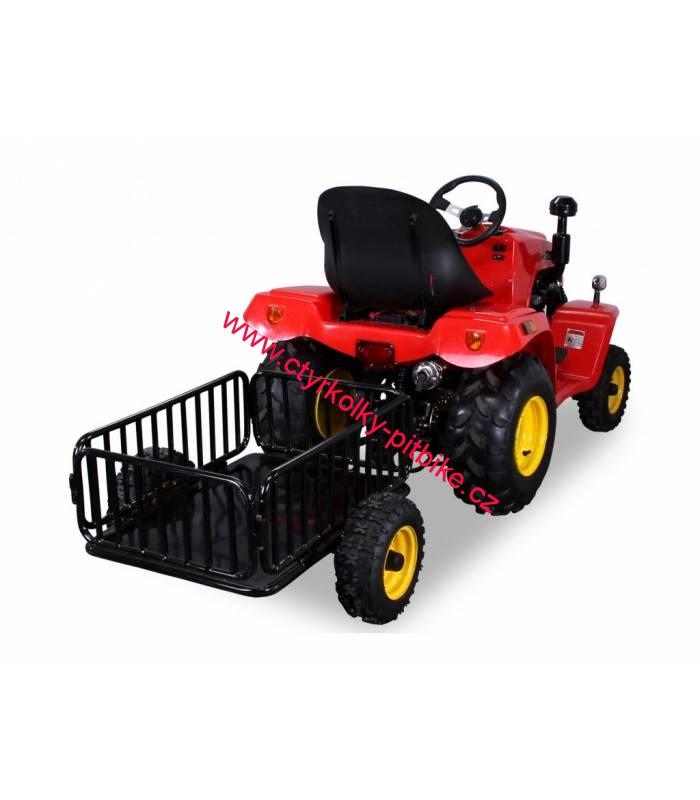 Dětský traktor 110cc červený