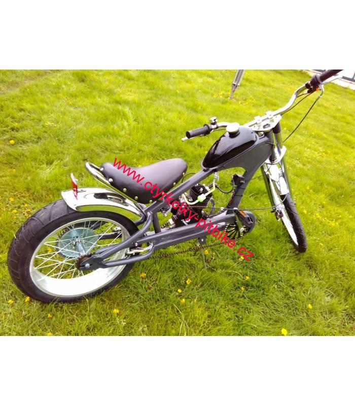 Moto kolo Chopper 80cc black