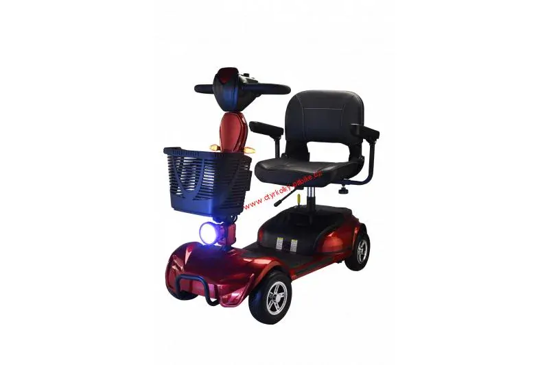 Elektrický skútr pro důchodce Mobility M3 300W nosnost 150kg dojezd až 20km