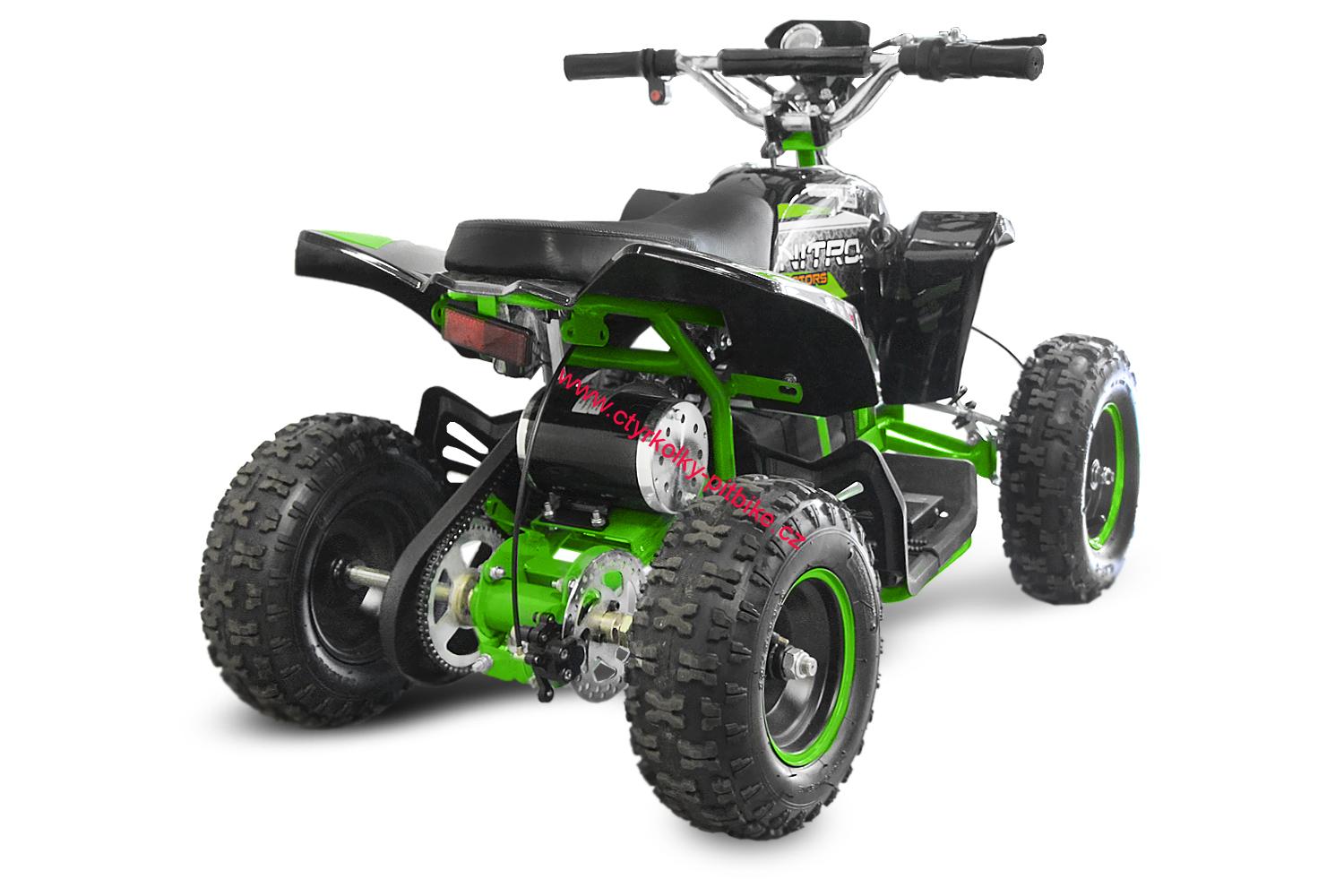 Dětská elektrická čtyřkolka Madox 1000W green