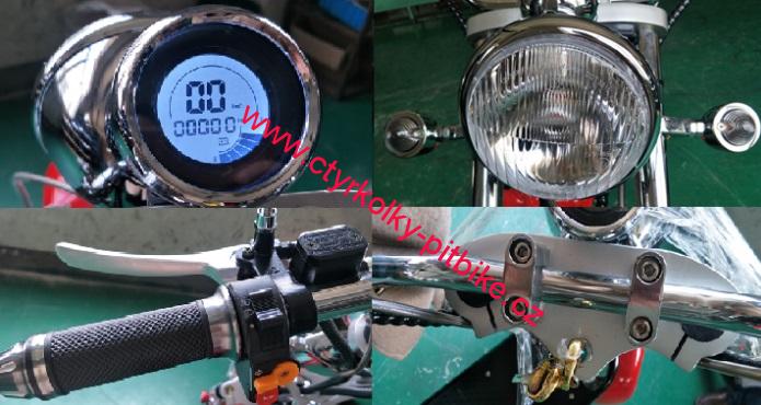 Elektrická koloběžka Chopper Cruiser 60V/1000W