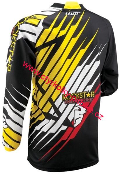 Motokrosový dres Rockstar černý