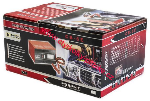 Nabíječka autobaterií 6-12 Voltů Powermat