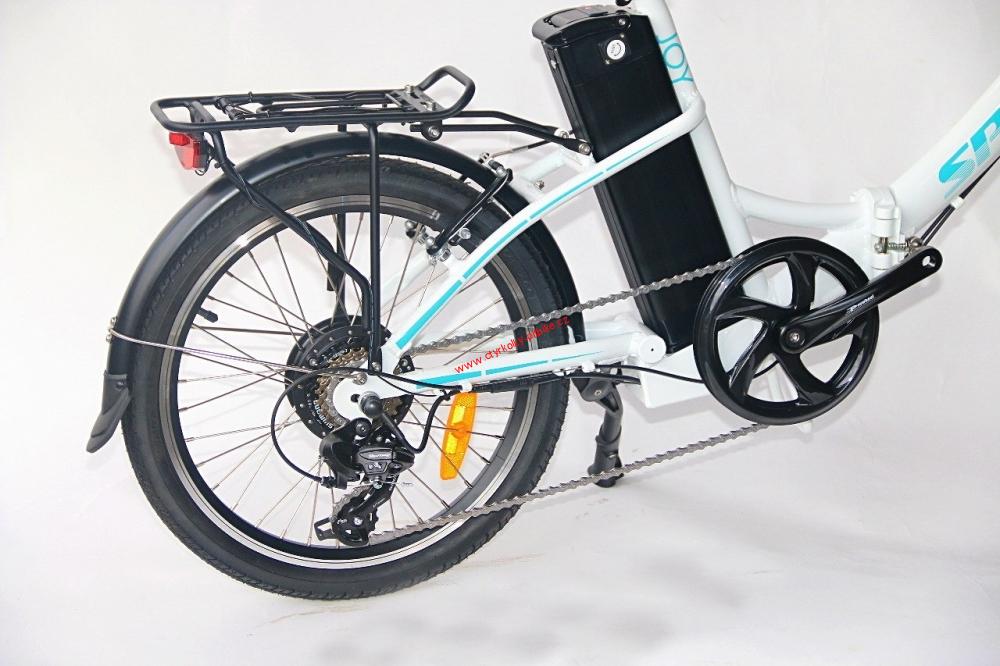 Elektrokolo skládací 20" 36V 250W 13Ah bílé