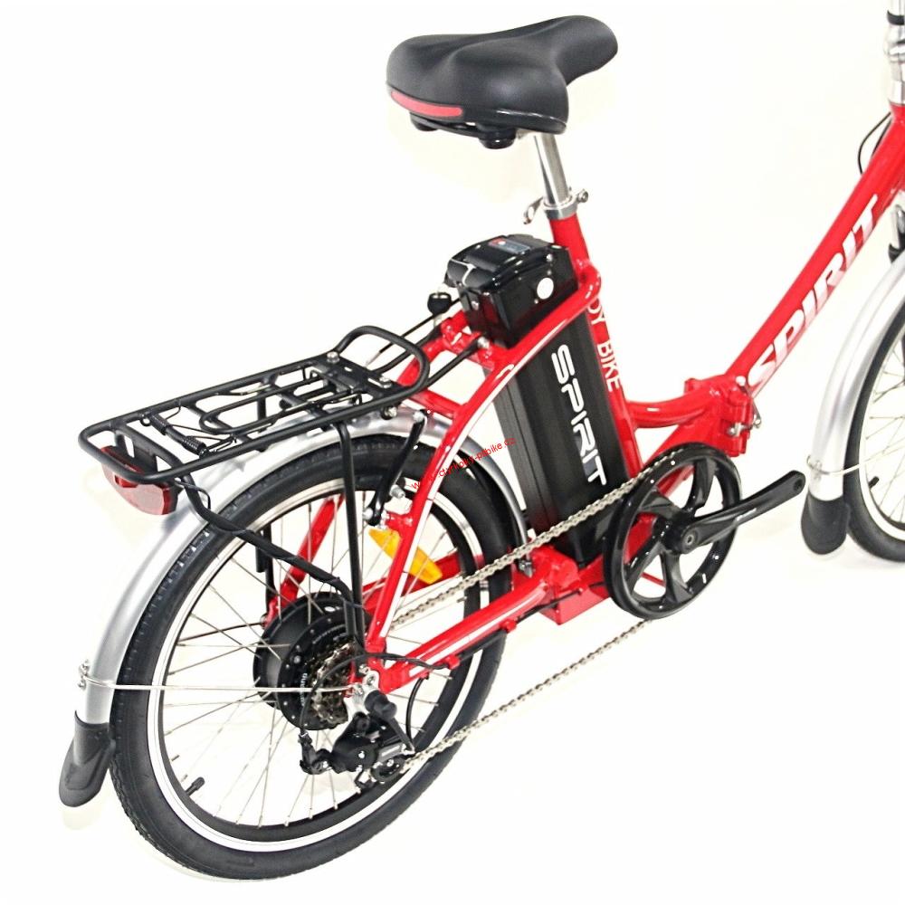 Elektrokolo skládací 20" 36V 250W 13Ah červené