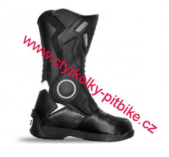 Dětské moto boty KIMO černé