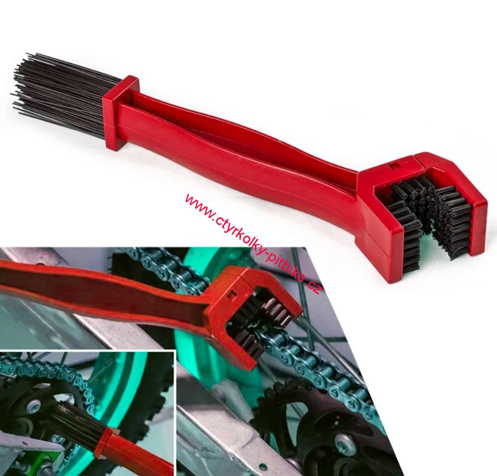 Kartáč na řetěz red