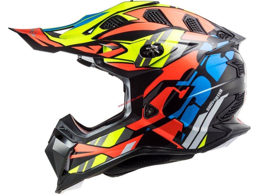Krosová moto přilba LS2 MX700 Subverter EVO Rascal