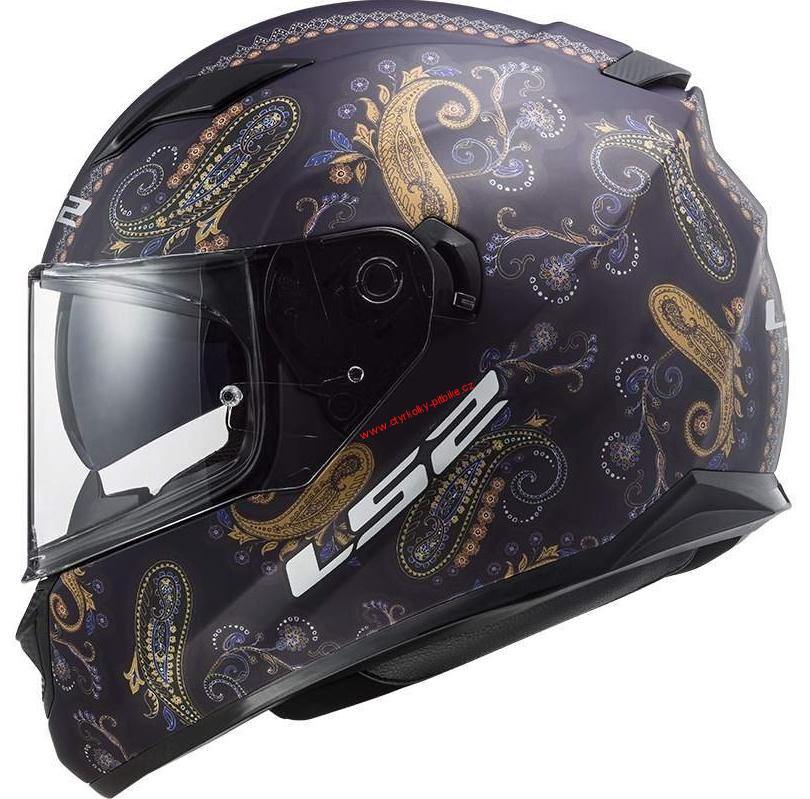 Integrální moto přilba LS2 FF320 STREAM EVO PASLY MATT VIOLET vel. XXS - XXL