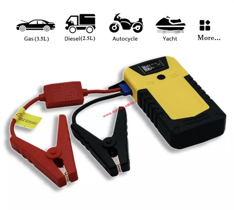Powerbanka s možností startovat auto 12V 800A