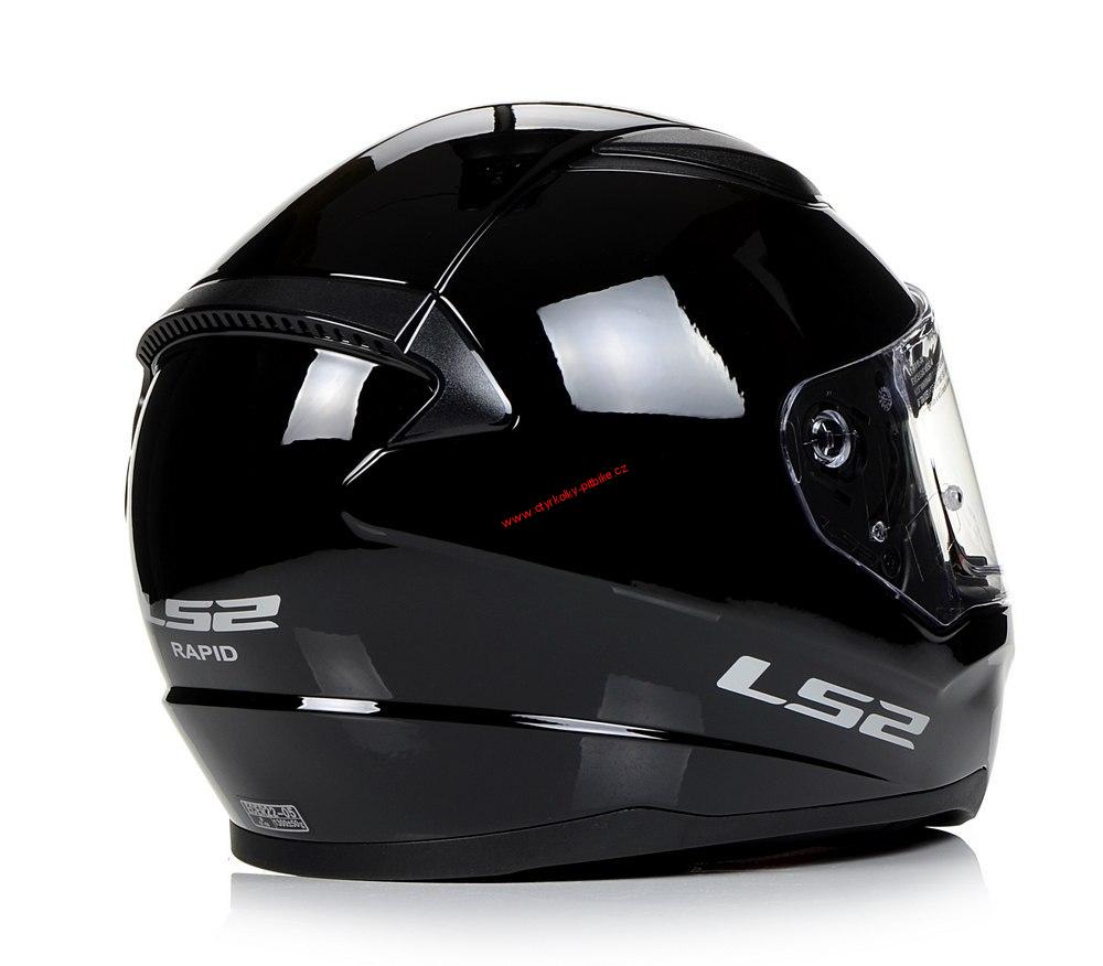 Integrální moto přilba LS2 FF353 Rapid Solid black
