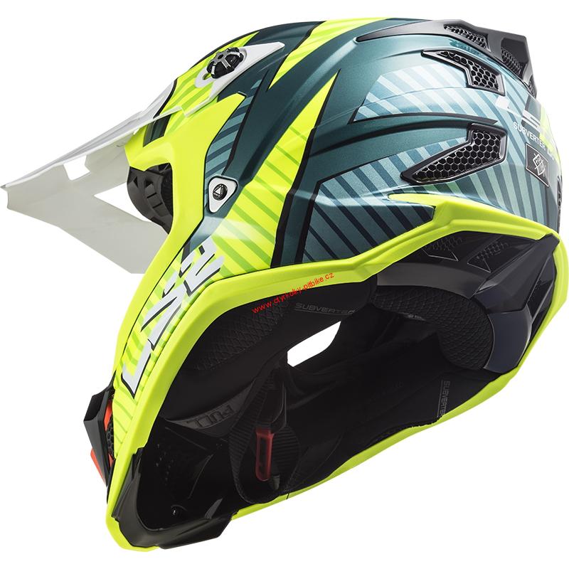Krosová moto přilba LS2 MX700 Subverter Evo Astro Cobalt vel. XS-XXL