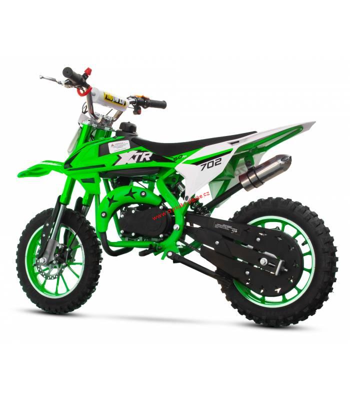 Minicross XTR Style 50cc 2T El.start poloautomat green