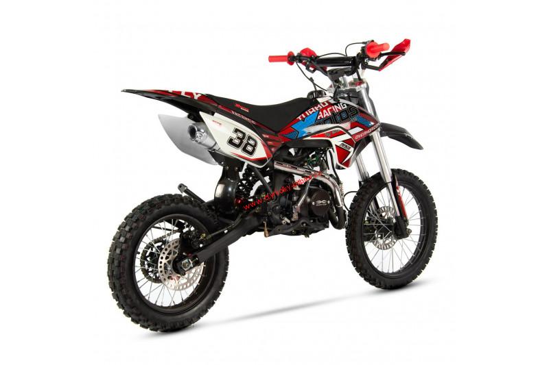 Pitbike XB38 125cc 4T el.start červený
