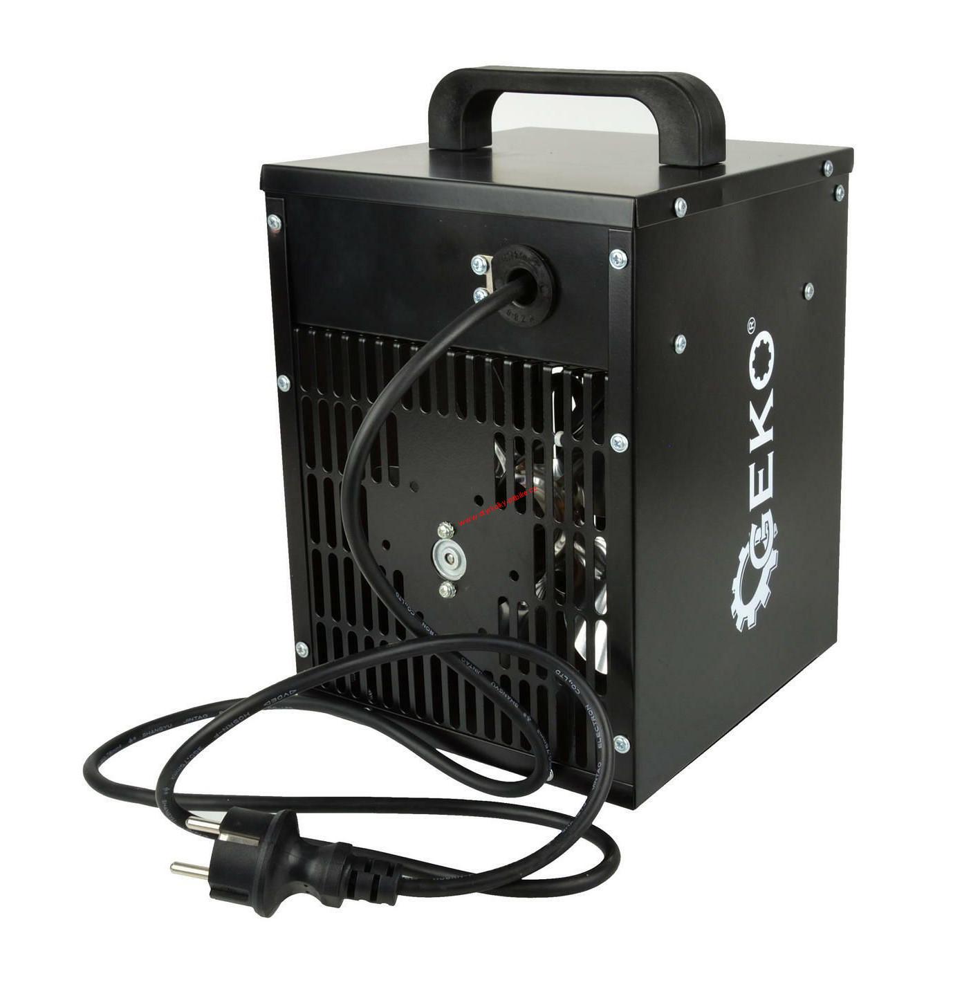 Elektrický ohřívač vzduchu s ventilátorem 2kW GEKO G80400