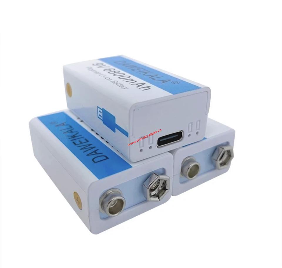 Nabíjecí baterie 9V 6800mAh