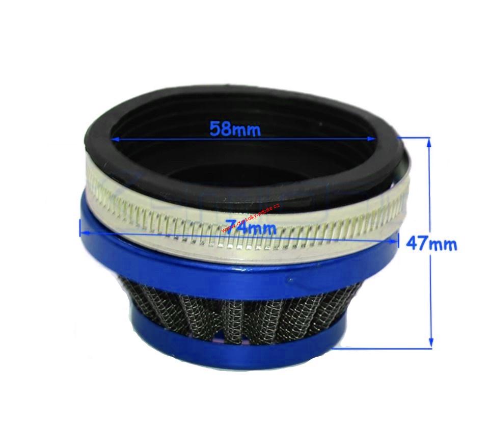 Vzduchový filtr Sport blue 58mm