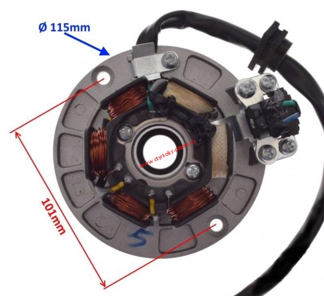 Kompletní magneto pro motor 160cc pitbike YX160