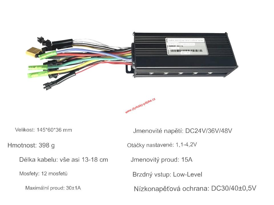 Řídící jednotka + ovládač plynu V889