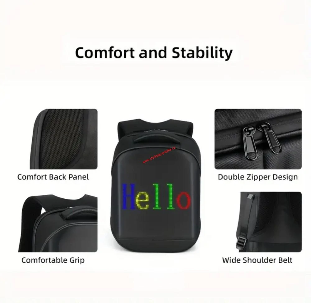 Batoh s LCD displejem