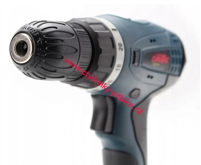 Aku vrtačka Eurotec 18V Li-ion baterie 2x